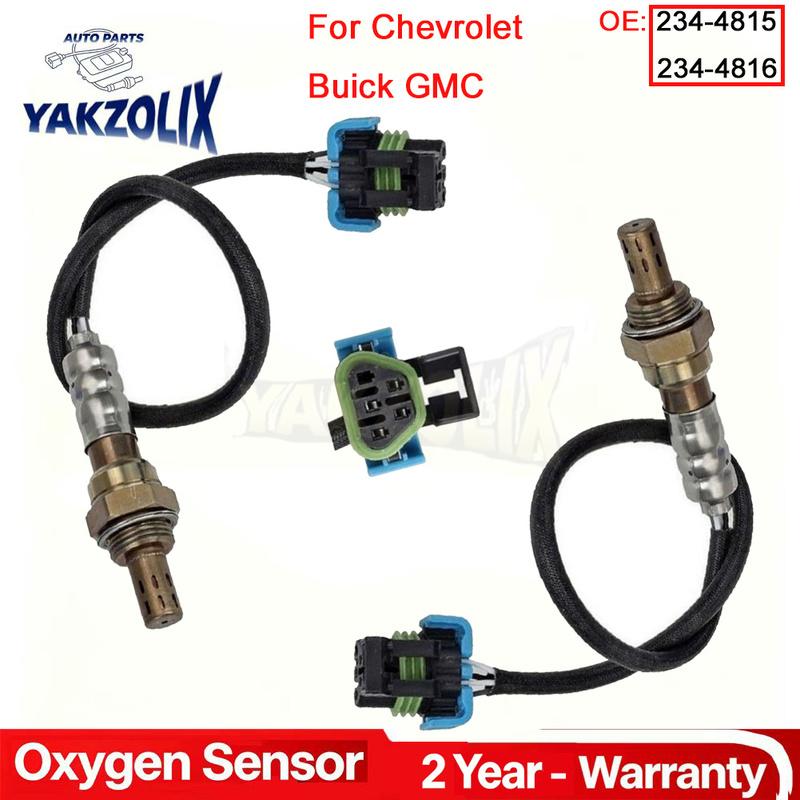 2X for Chevrolet Equinox Impala Traverse Buick Enclave Lacrosse GMC Terrain Acadia O2 Oxygen Sensor Upstream Downstream 234-4815