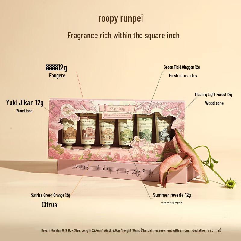 Runpei Dreamy Garden MINI CARE Набор кремов для рук