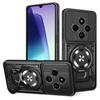 Чехол для Xiaomi Redmi 14C Чехол для телефона Redmi 14C Redmi A3Pro A4 Магнитный ударопрочный чехол с держателем-кольцом Покрытие для беспроводной зарядки Magsafe