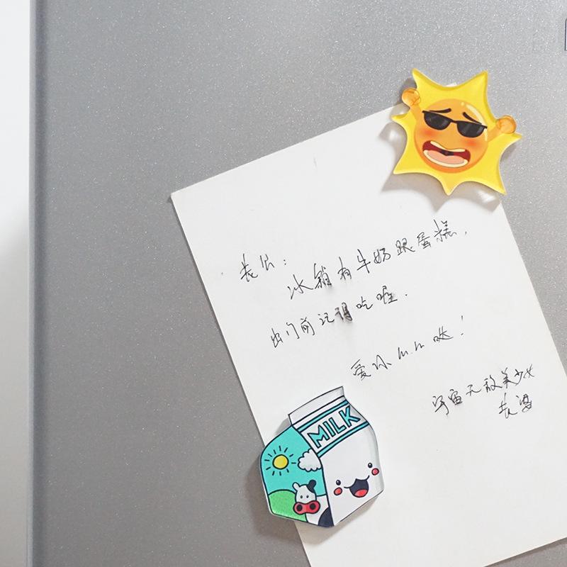 Creative One Piece Wanted Poster Magnet - Anime Cartoon Fridge Decor & Message Sticker