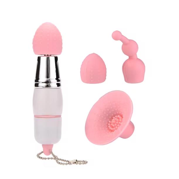 Секс-игрушки Товары для взрослых Вибратор для языка Трехкомпонентная тыква Мини AV-стержень Вибрационный массаж Лизание Стимулятор клитора Игрушки для взрослых