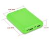 4-секционный корпус Power Bank для батарей 18650, комплект