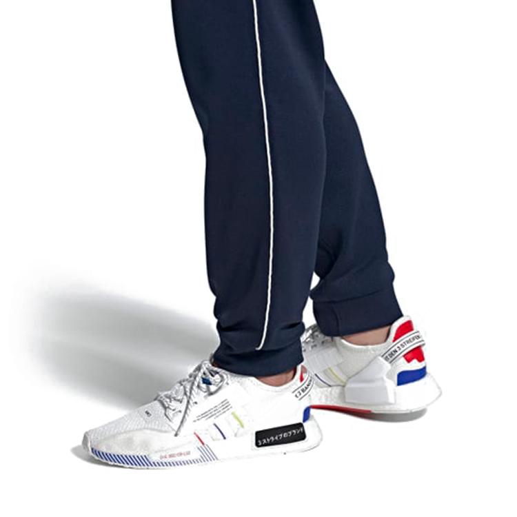 Adidas NMD_R1 V2 White Blue Unisex Sneakers FY1439