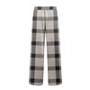 Мужские полосатые клетчатые повседневные брюки с карманами, домашние пижамные брюки