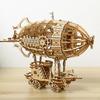 3D Деревянная Головоломка Модель Дирижабля Украшение для Дома Подарки на День Рождения Коллекция Устойчивая Образовательная Игрушка Сделай Сам