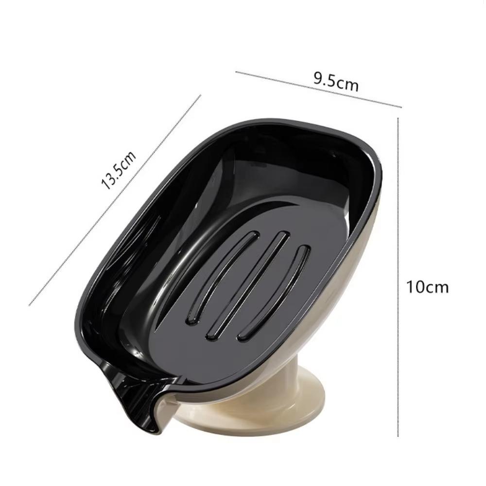 Новая мыльница без сверления, многофункциональная, на присосках, с дренажным дизайном для воды, держатель для губки для ванной и кухни