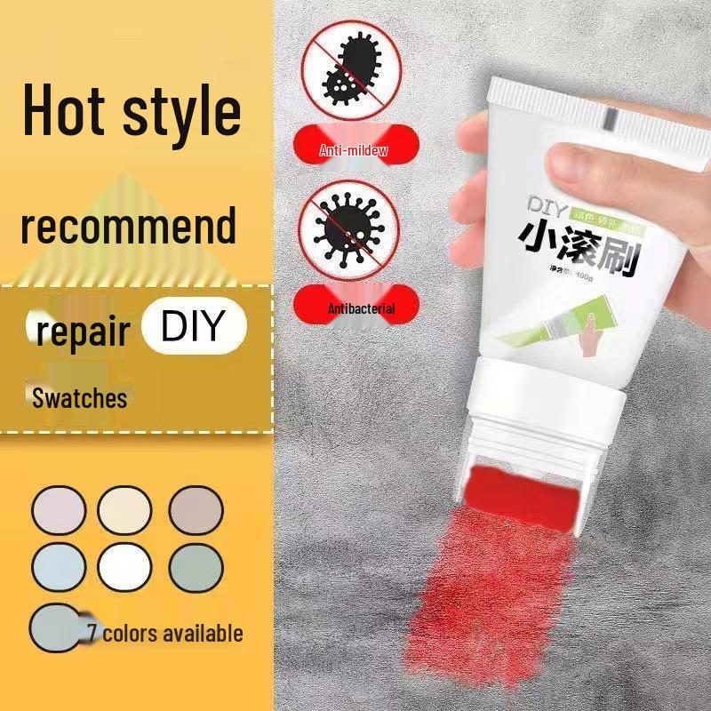 Waterproof Indoor Wall Repair Putty - Fix Nail Holes & Cracks, Mildew-Proof, White