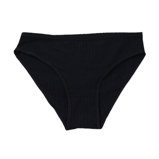 Женское хлопковое нижнее белье женские ребристые полосатые трусики дышащие плюс эластичные трусики