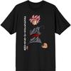 Футболка черная с персонажем Goku Black Rose из Dragon Ball Z Super