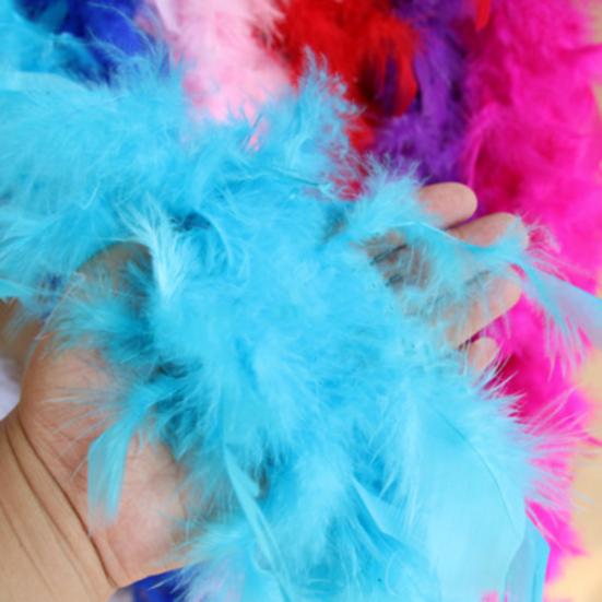 Перьевой шарф Вечеринка Пайетки Фольга 2 метра длиной Взрослый размер Шарф Вечеринки Торжества Сценические выступления Пушистый шарф