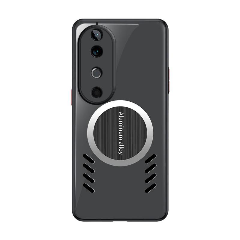 Для vivo V40 S19 Pro графеновый теплоотводящий матовый чехол для ПК с дышащим охлаждением и защитой от падения