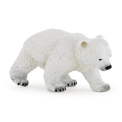 Фигурка белого медведя Papo Walking Baby 50145, 1 шт., популярные игрушки в Корее