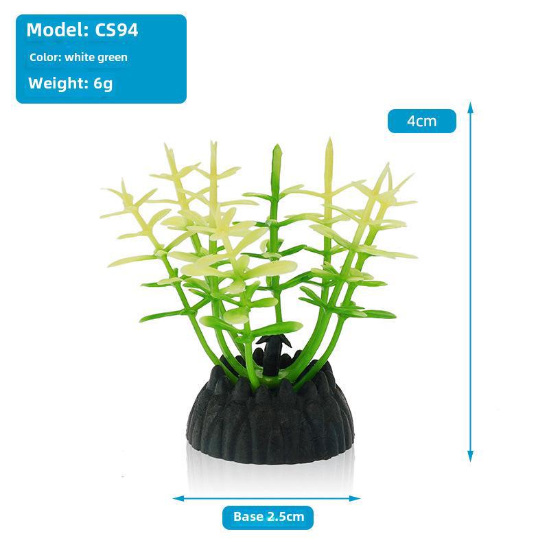 Aquarium Landscaping Plastic Artificial Plants - CS Series