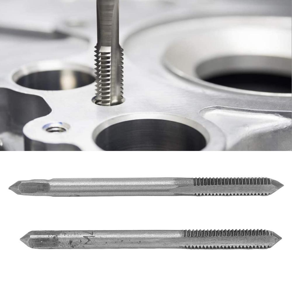 2PCS M3 x 0.5mm / M4 x 0.7mm / M5 x 0.8mm Thread Tap Hand Tap  Maintenance Technician
