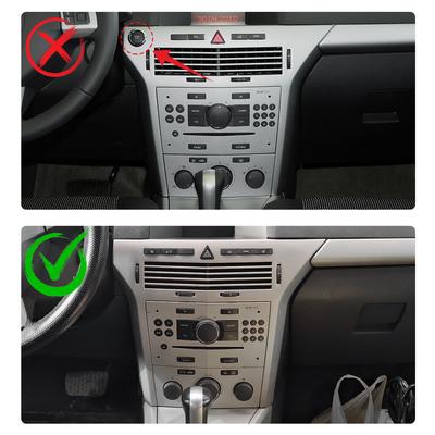 Наклейка из настоящего мягкого углеволокна для Vauxhall Opel Astra H MK5 2004 2005 2006 2007 2008 2009 2010 LHD RHD Рамка центральной консоли автомобиля