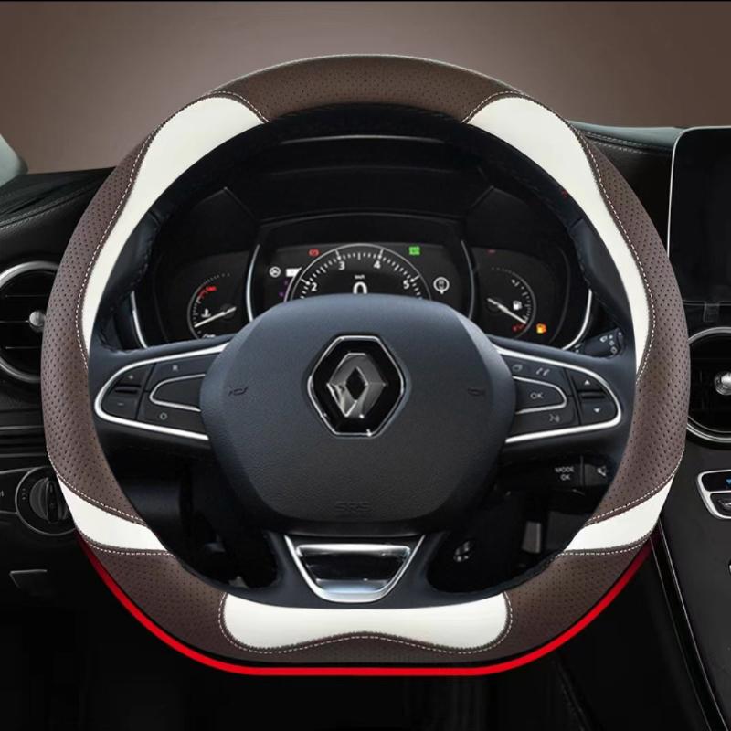 Для Renault Scenic 1 2 3 4 Grand Scenic Megane автомобильный чехол на руль из микрофибры кожаные автоаксессуары