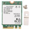 NGFF Network Card WIFI6 Bluetooth 5.1 2.4G 574Mbps 5G 2400Mbps Dual Band Wireless Network Card for Windows 10 11 64bit
