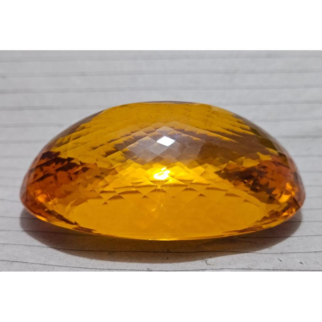 Natural Orange Topaz Oval Cut 899.95 Ct Excellent Certified Loose Gemstone