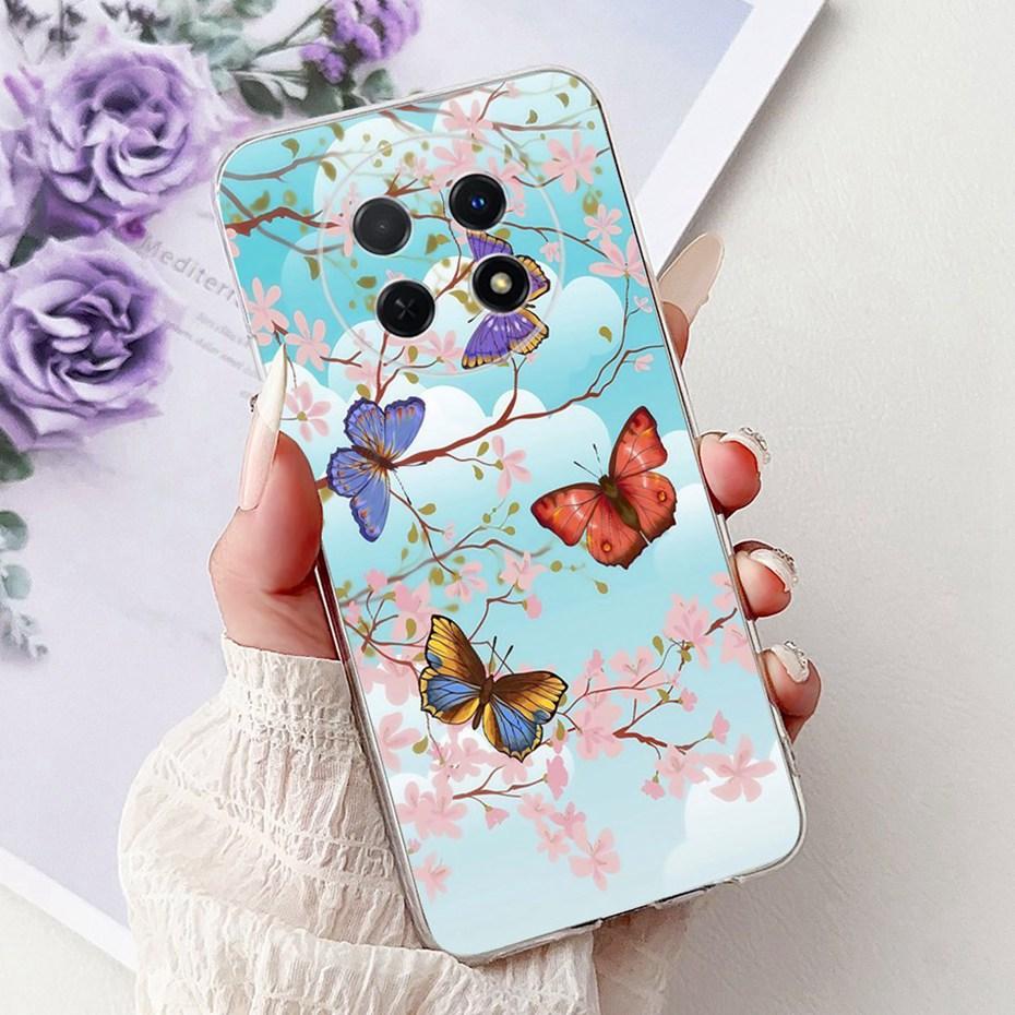 Cute Painting Phone Case For Huawei Nova Y91 Y90 Soft Silicone TPU Back Cover For Huawei NovaY90 NovaY91 Cases Bumpers