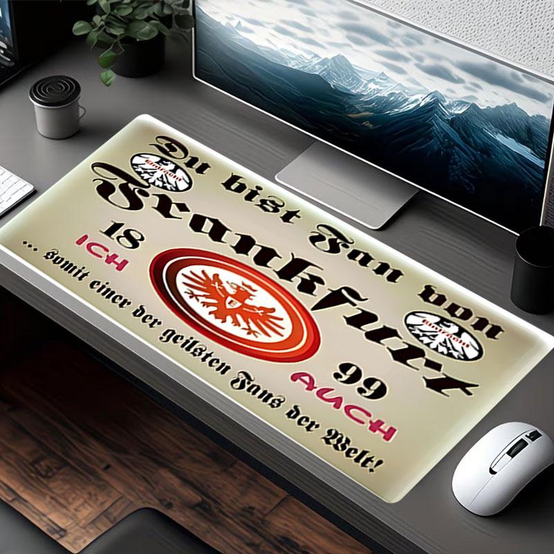 Eintracht Frankfurt Print Mouse Pad, for Keyboard Pad Laptop PC Mat for Office Home Use, Desk Decor, Perfect Birthday Gift for Gamers