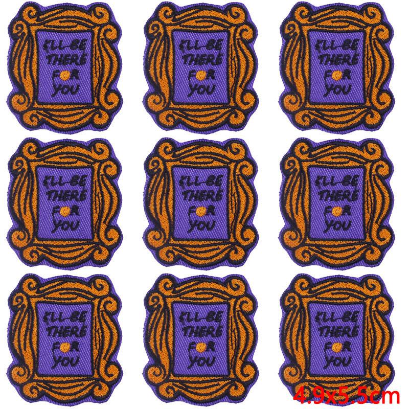 10Pcs/Lot Letters Proverb Patch Iron On Patches For Clothing Cartoon Embroidery Patches On Clothes Animal Patch For Clothes Sew