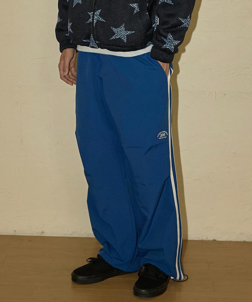 CAMEL WORK No.301 Side Line Track Pants (Blue)