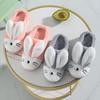 Kids' Cartoon Rabbit Slippers: Cozy Indoor Family Footwear for Autumn & Winter