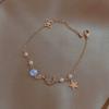 Exquisite Bracelets For Women Star Moon Zircon Pearl Bracelet Simple
