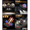 Светодиодные лампы для фар Yamaha YZF Zuma Vino Majesty Royal Road V Star Stryker Virago TMAX C3 WR250 TTR250 VMAX FZ1 Phazer