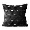 Halloween Pillow Cover 18"x18" Ghost Throw Pillow Cover Plush Bat Zippered Pillow Case for Home Living Room Bedroom Decoration