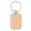 MidOcean Прямоугольный деревянный брелок Poty Wood