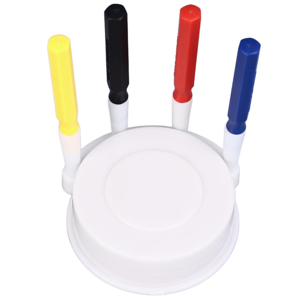 Watch Oiler Set 4 Tip Sizes 3 Recesses Oil Cup Oil Pen Watch Repairing Accessory for Watches Clocks