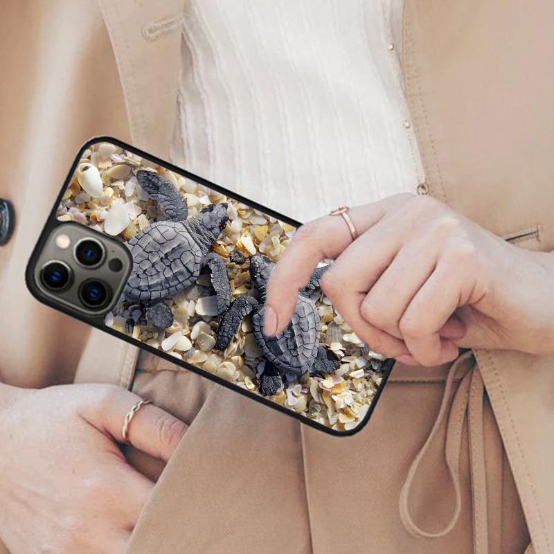 Cute Tortoise Wildlife Magnetic Phone Case For APPLE iPhone 17 Air 16 14 13 12 Pro Max 15 Plus Charge With MagSafe Cover