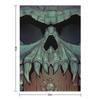Castle Gray fantasy skull Throw Blanket Bed Nap Kid'S Travel Blankets