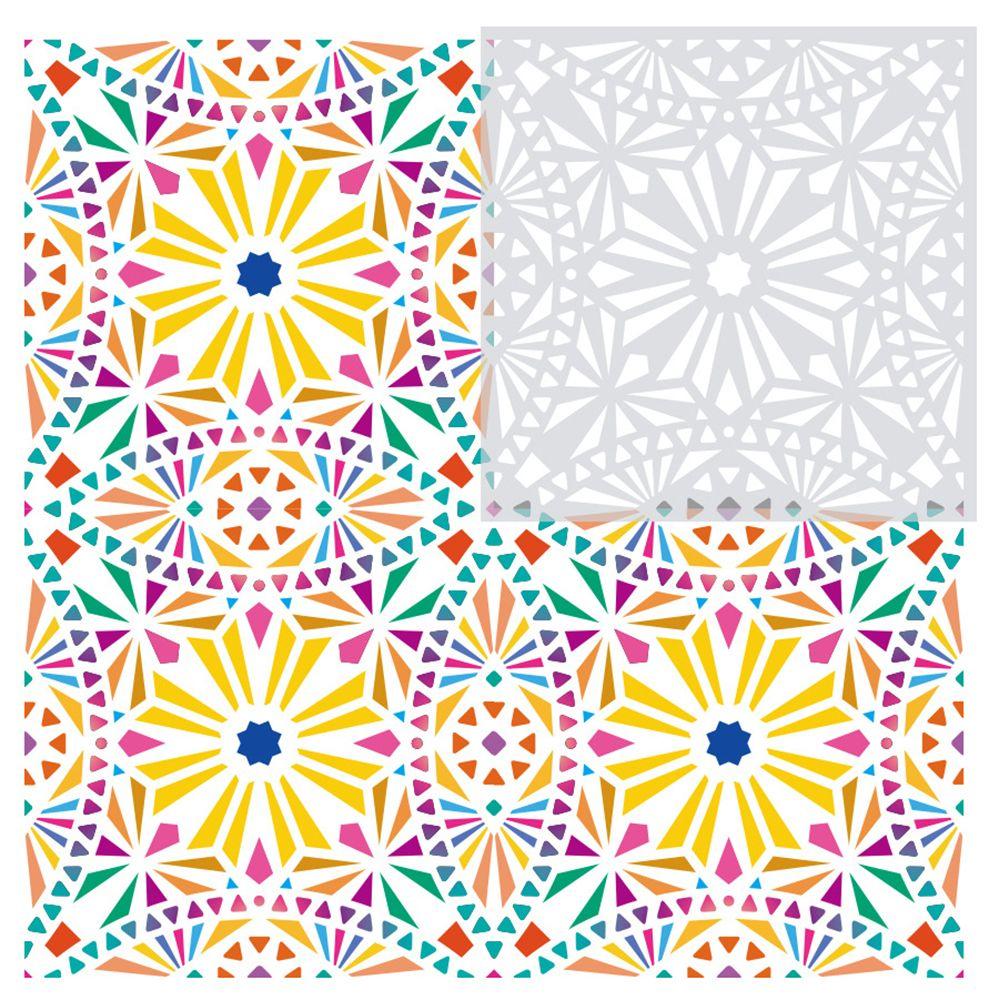 Painting Template DIY Art Drawing Mandala Stencils Wall Painting Spary Furniture Geometric Template
