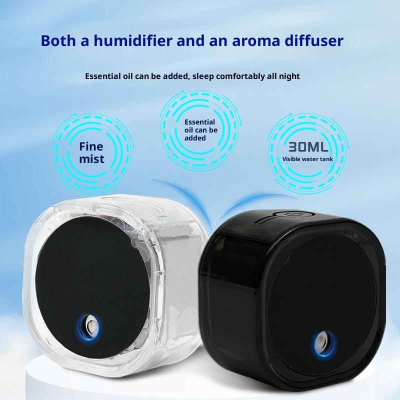 Распылитель кофейных зерен для уменьшения статического электричества кофейного порошка, электрический нано-распылитель, семицветная подсветка, перезаряжаемый распылитель