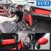 Для BMW MINI ONE Cooper S JCW R55 R56 R57 R58 R59 R60 R61 Аксессуары для модификации интерьера автомобиля Декоративные защитные наклейки