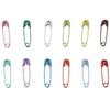 250 шт. Мини-булавки безопасности в ассортименте 19 мм Булавки безопасности для одежды Цветные булавки безопасности Одежда