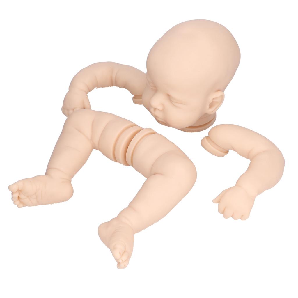 20 Inch Reborn Doll Set Realistic Baby Doll Full Body Lifelike DIY Unfinished Doll Kit