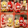 with Flower Horse Animal Stuffed Toy PP Cotton Horse Plush Doll Pentant  Year of Horse