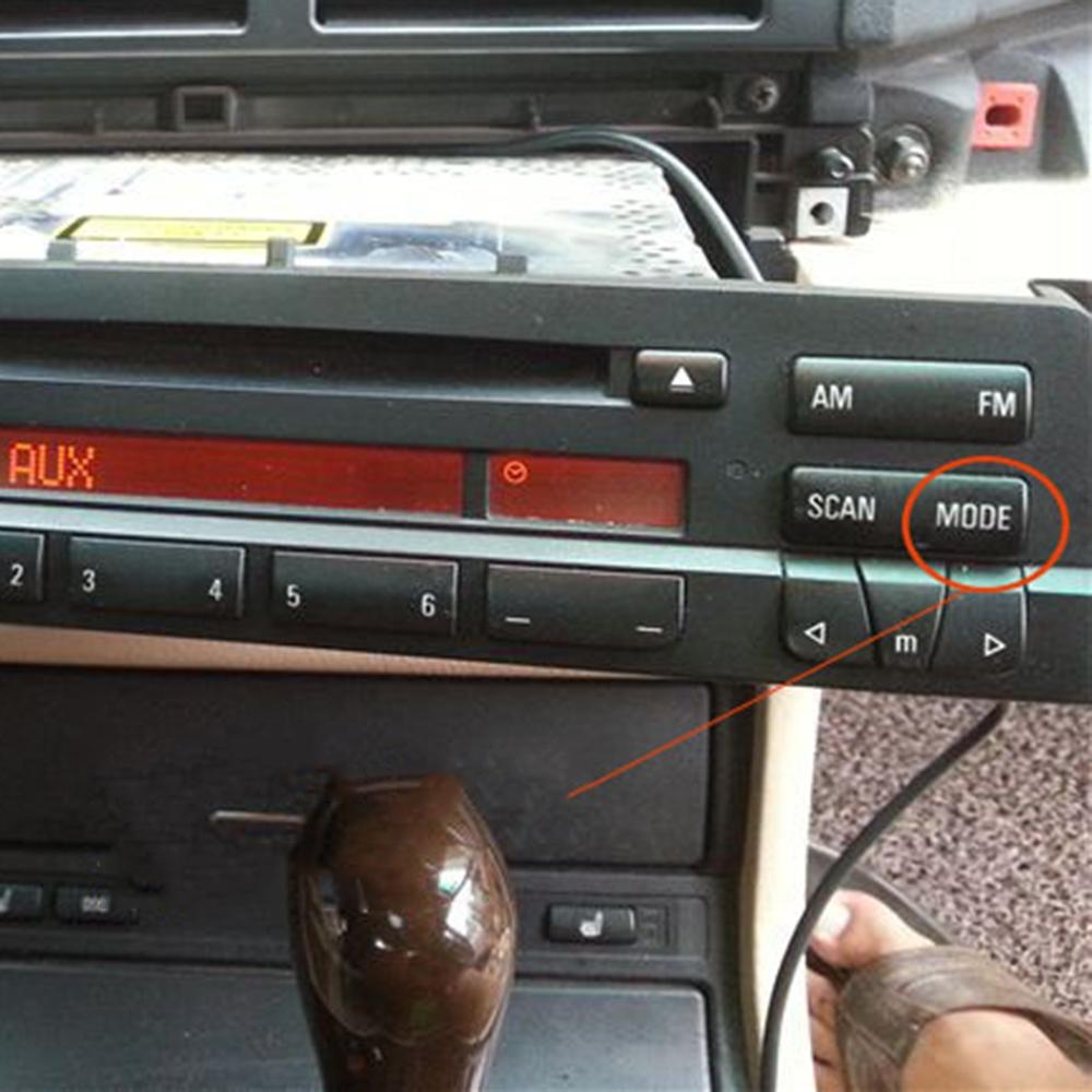 Кабель-адаптер 3,5 мм Автомобильный Автомобильный AUX Входной Интерфейс MP3 Для BMW E39 E53 X5 E46