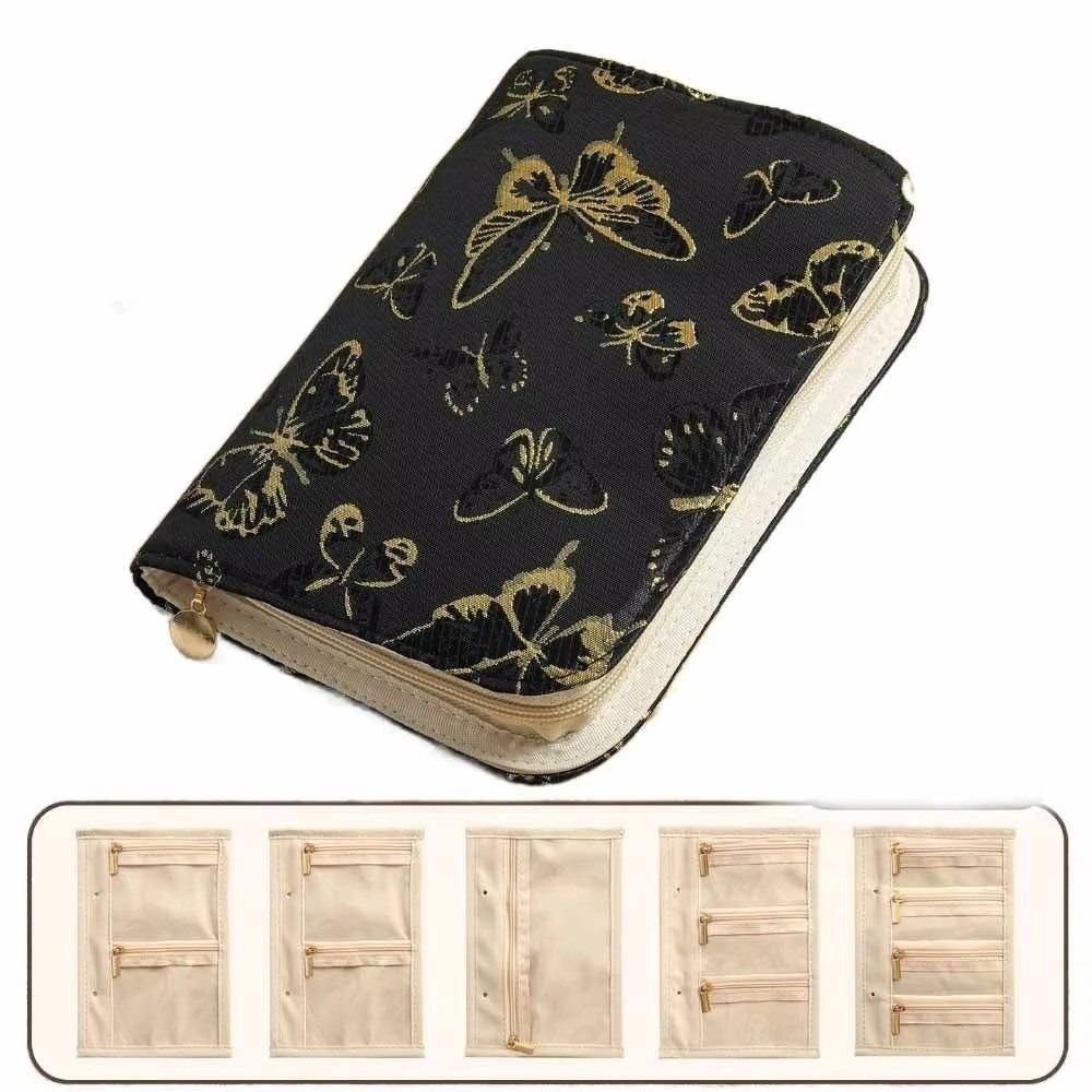 Anti-oxidation Grid Necklace Binder Storage Book Jewelry Storage Bag  for Jewelry Organizer