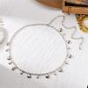 Gold Imitation Pearl Body Chain Multi-pendant Beads Belly Chain Retro Starfish Waist Chain  Bikini