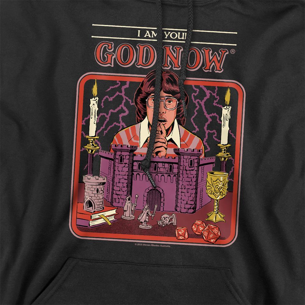 Steven Rhodes Unisex Adult I Am Your God Now Hoodie