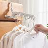 Multi-functional Five-hole Hooks Folding Coat Rack Travel Travel Hotel Indoor Drying Clothes God Out of The Portable Clothes Hangers