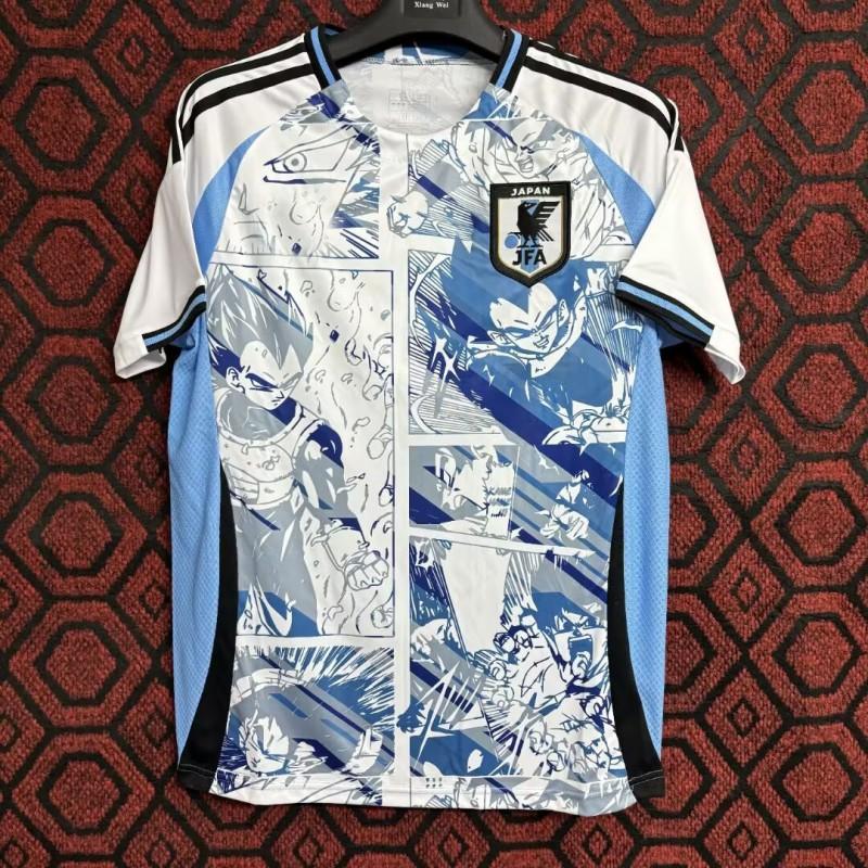 Japan National Team Football Jersey Anime Edition Short Sleeve Tsubasa Ozora Sports