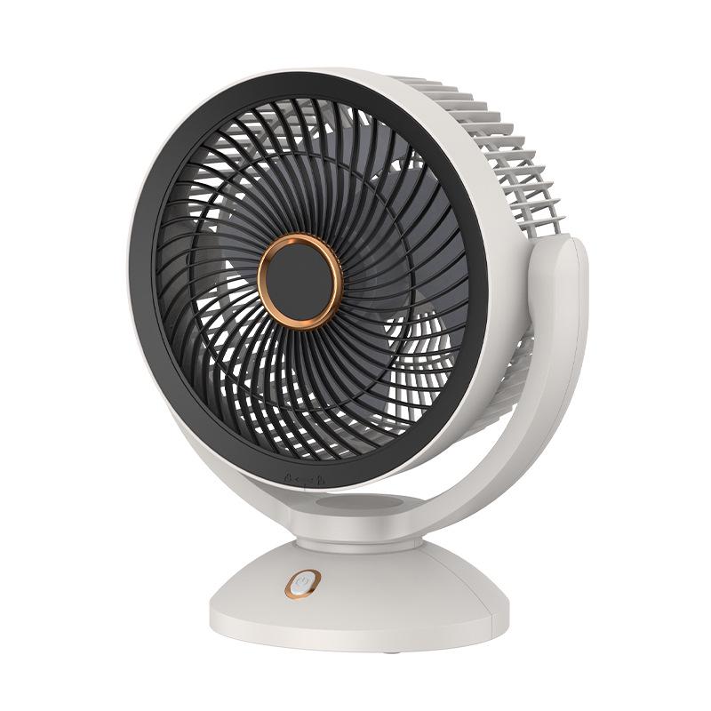 USB Rechargeable Desk & Clip Fan for Home, Office, Dorm – Compact Air Circulator
