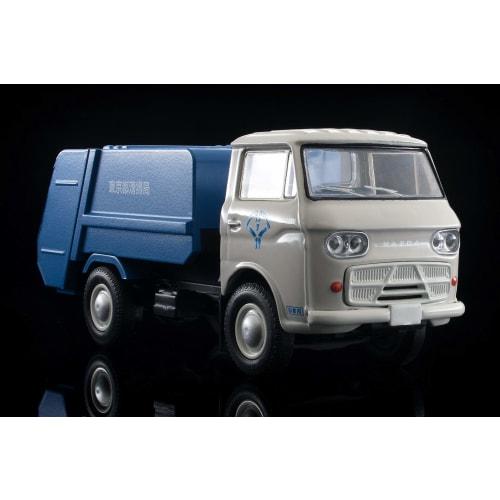 Tomica Limited Vintage 1/64 Scale LV-186a Mazda E2000 Cleaning Truck (White/Blue) - Finished