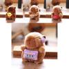 Cute Capybara Plush Toy Pendant With Pp Cotton Filling For Bag Decor And Gifts