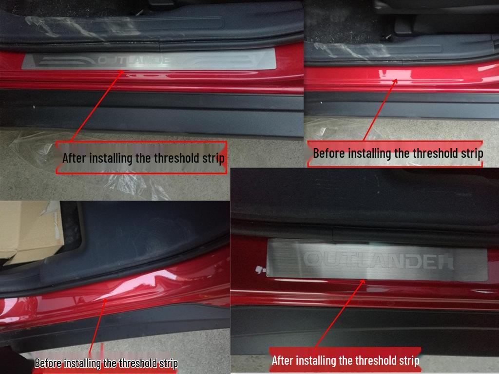 Otai Sill Strips: Compatible with Mitsubishi New Outlander Pedals